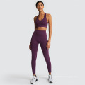 Nouvelles femmes en tricot de yoga sans couture Lega Legging High Waited Tamim Control Gym Leggings Sports Pants Fitness Workout Flex Leggings